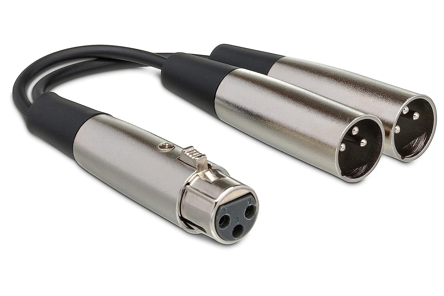 Hosa YXM-121 Y Cable XLR Female to Dual XLR Male