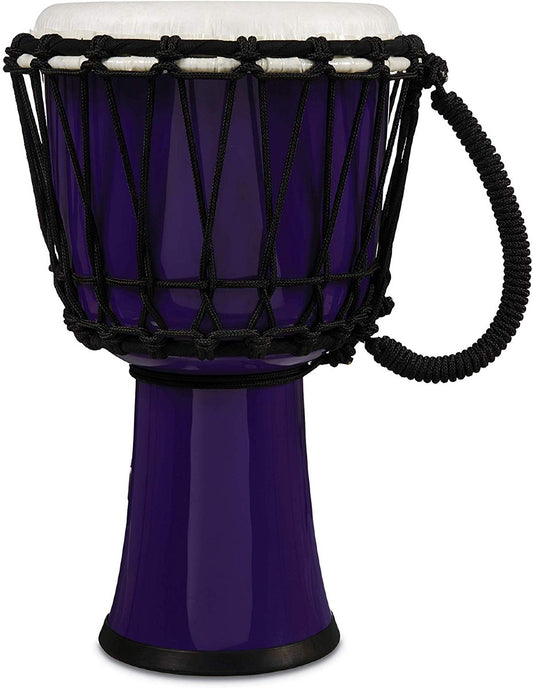 Latin Percussion LP1607PL Djembe, Purple, 7-inch