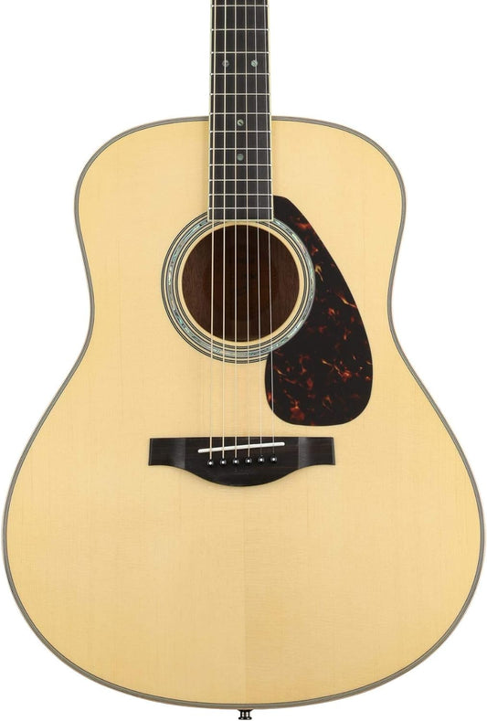 Yamaha L-Series LL16M Acoustic-Electric Guitar with Gig Bag - Mahogany, Natural