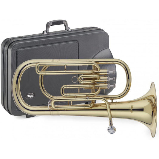 Stagg WS-BH235 Bb Baritone Horn with Case