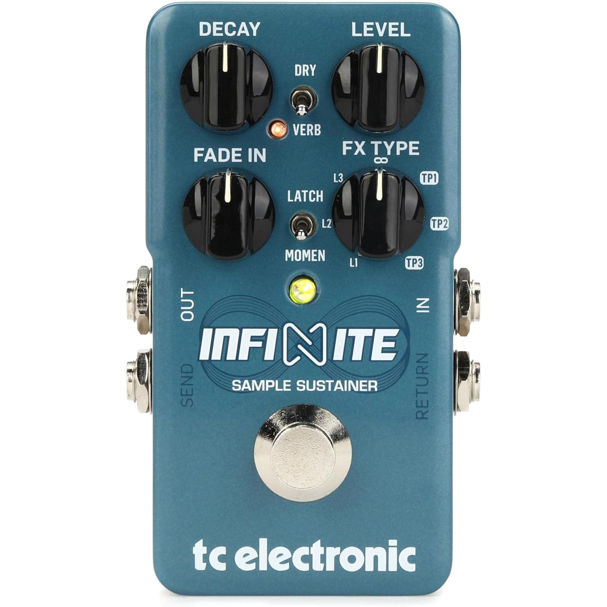pedal sustain guitar TC Electronic Infinite Sample Sustainer Pedal