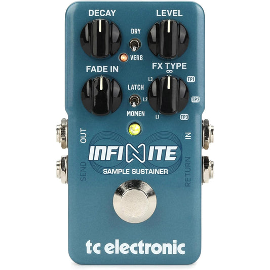 TC Electronic Infinite Sample Sustainer - Guitar Delay Effects Pedal