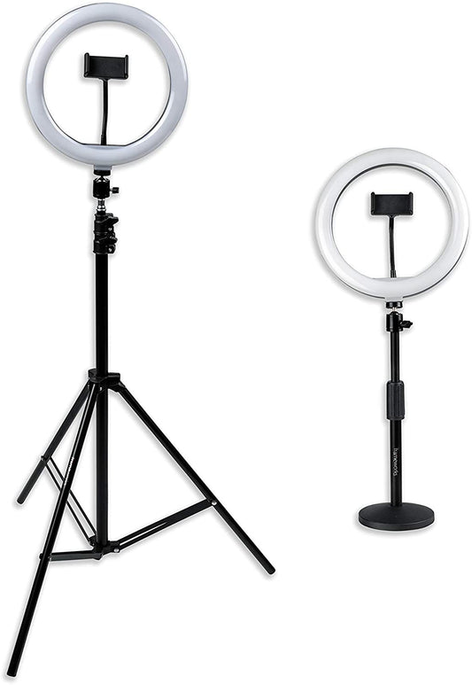 Gator GFW-RINGLIGHTSET Set of Two (2) Height-Adjustable Stands