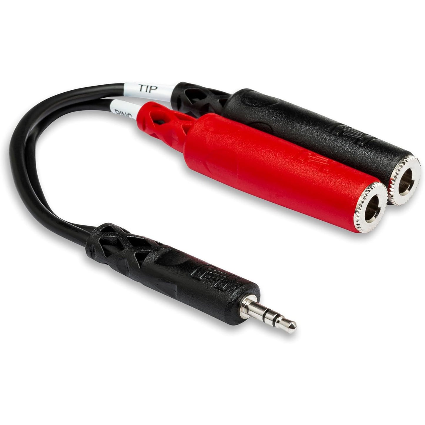 Hosa YMP-137 Y Cable 3.5mm TRS to 1/4"" TS Female