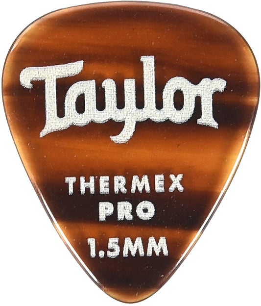Taylor Premium Darktone 351 Thermex Pro Picks Tortoise Shell 1.50mm 6-Pack
