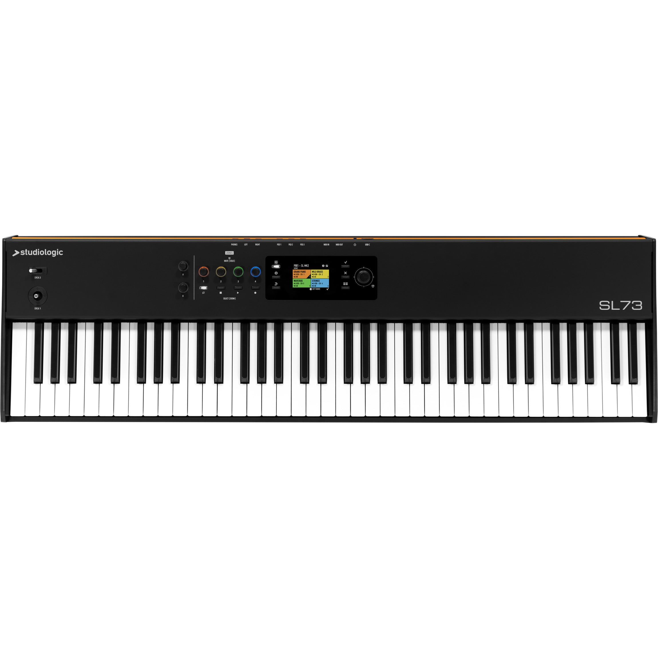 Studiologic SL73 MK2 73-key MIDI Keyboard Controller – Alto Music
