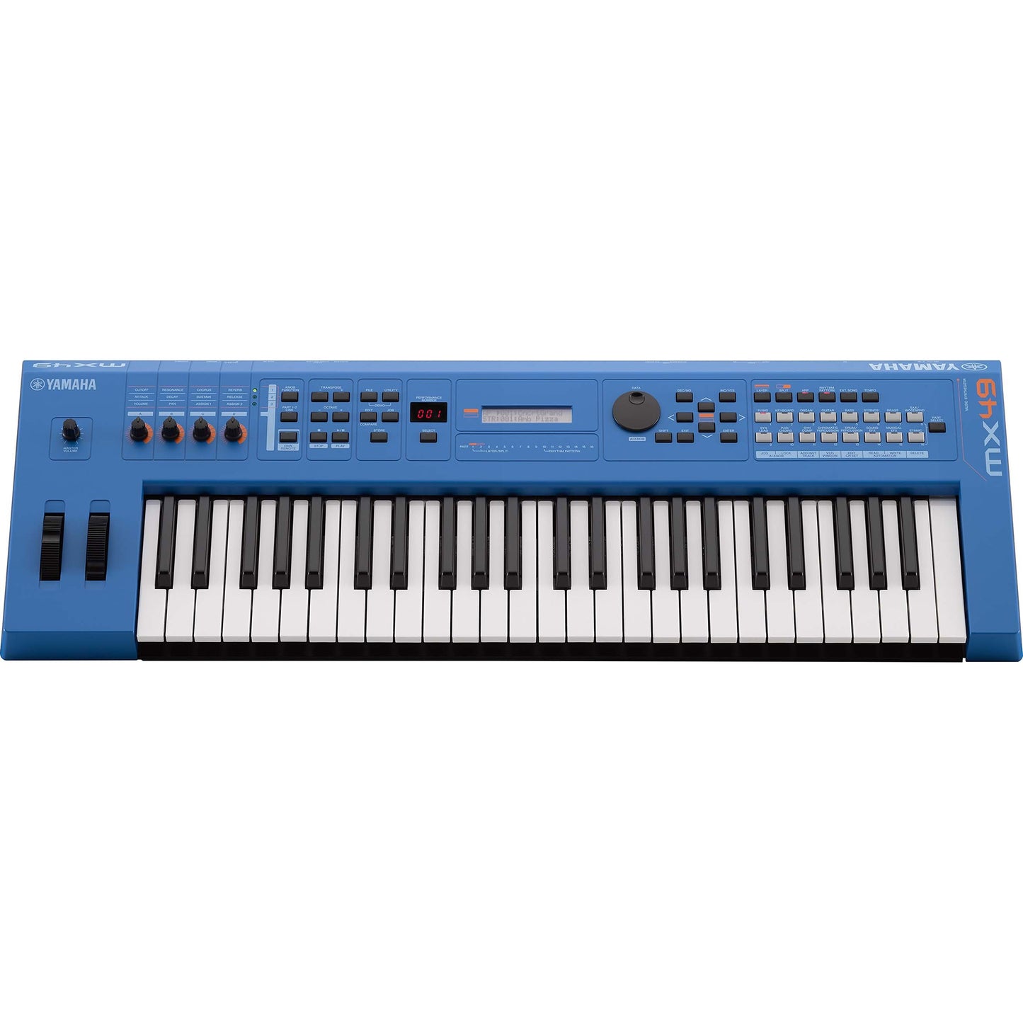 Yamaha MX49 v2 Music Production Synthesizer (Blue)