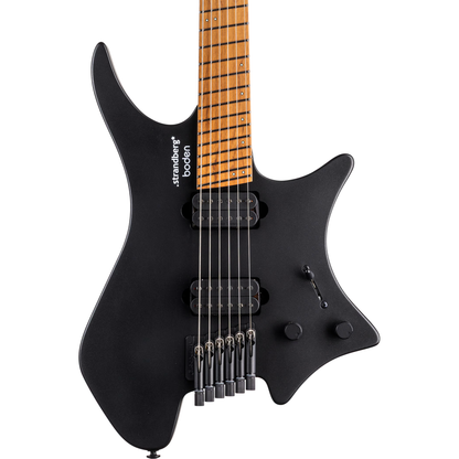 Strandberg Boden Standard N2.6 Electric Guitar - Black Satin Metallic