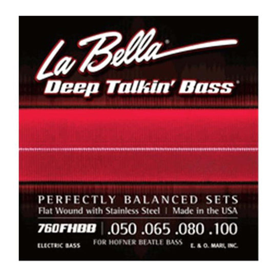 LaBella 760FHBB Labella Hofner Fltwnd 050-100 Multi-Colored