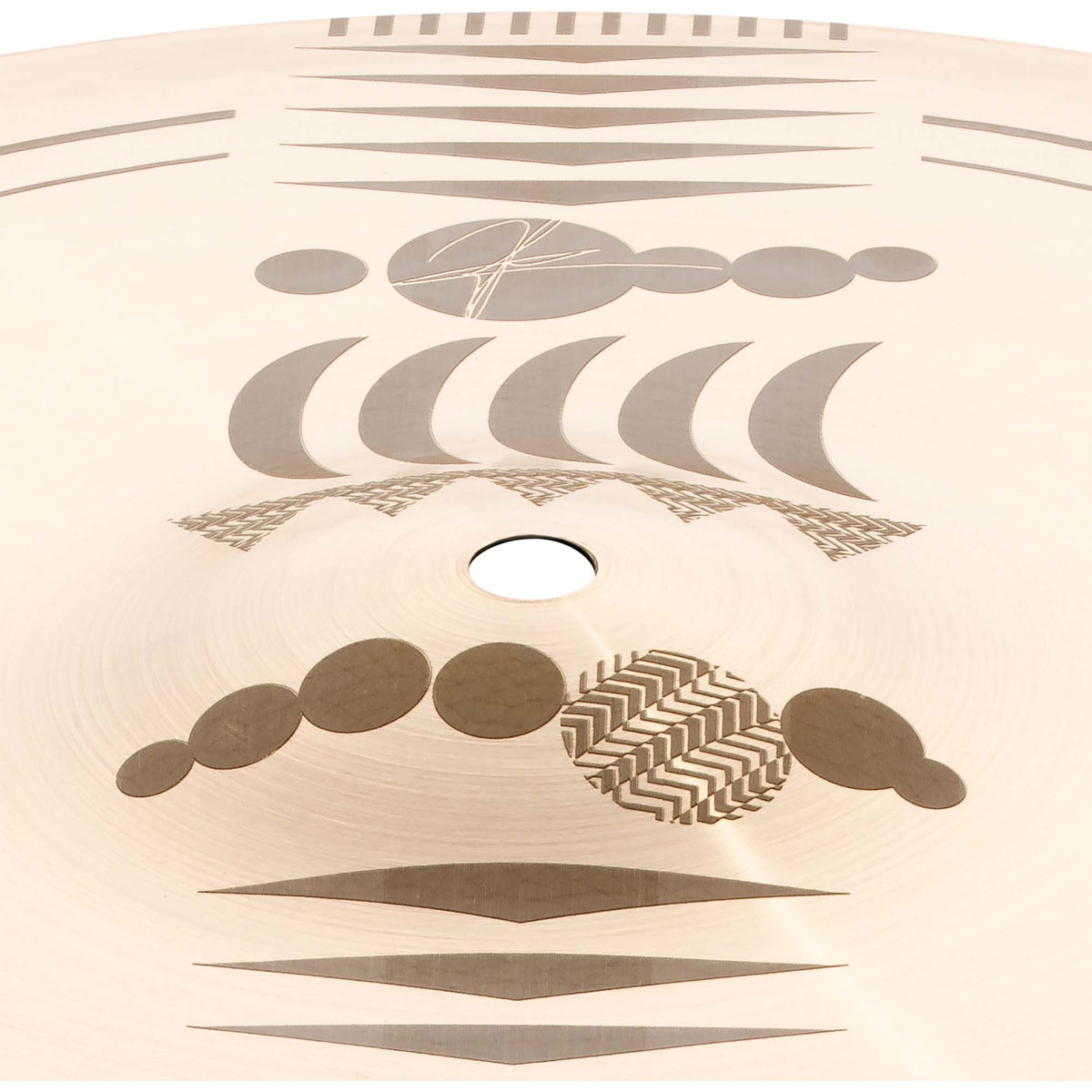 MEINL Cymbals Artist Design Cymbal 14” Anika Nilles Lunar Hi Hats