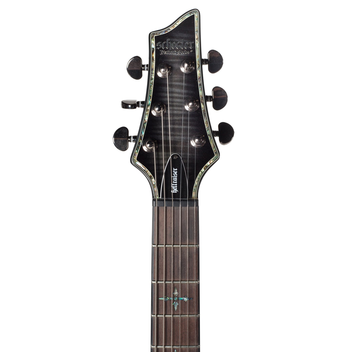 Schecter Hellraiser C-1 Passive Electric Guitar Transparent Black Burst (799)