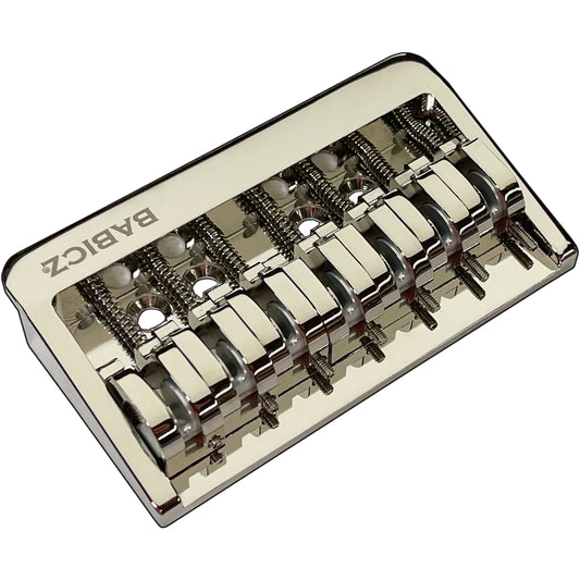 Babicz Full Contact Hardware 7-string Guitar Hardtail Fixed Bridge - Nickel