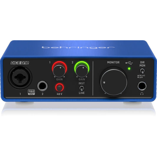Behringer DICE 1U2 USB 2.0 Audio Interface