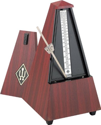 Wittner 801m Wooden Casing Metronome in Mahogany without Bell
