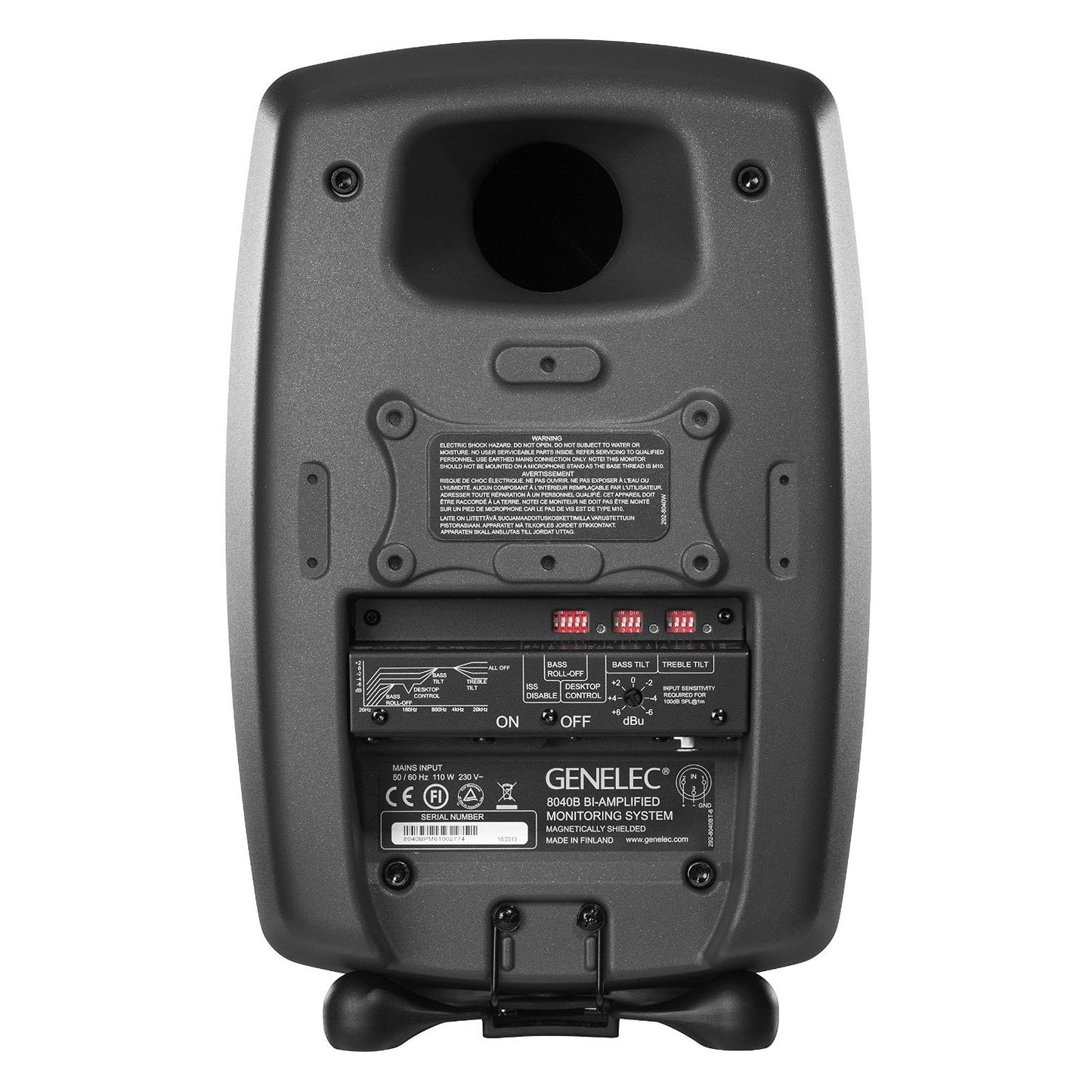 Genelec 8040B Bi-Amplified Monitor System (Each) Black