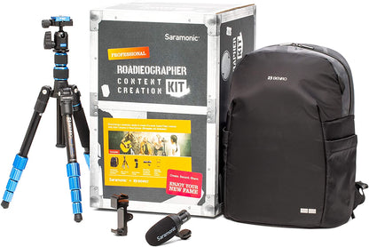 Saramonic Roadieographer Pro Content Creation Kit - Audio/Video/Photography Kit
