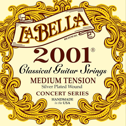 La Bella 2001M Medium Tension Classical Guitar Strings