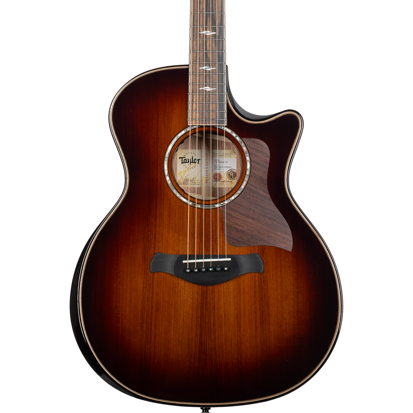 Taylor Next Generation Builder's Edition 814ce Acoustic Electric Guitar - Shaded Edgeburst