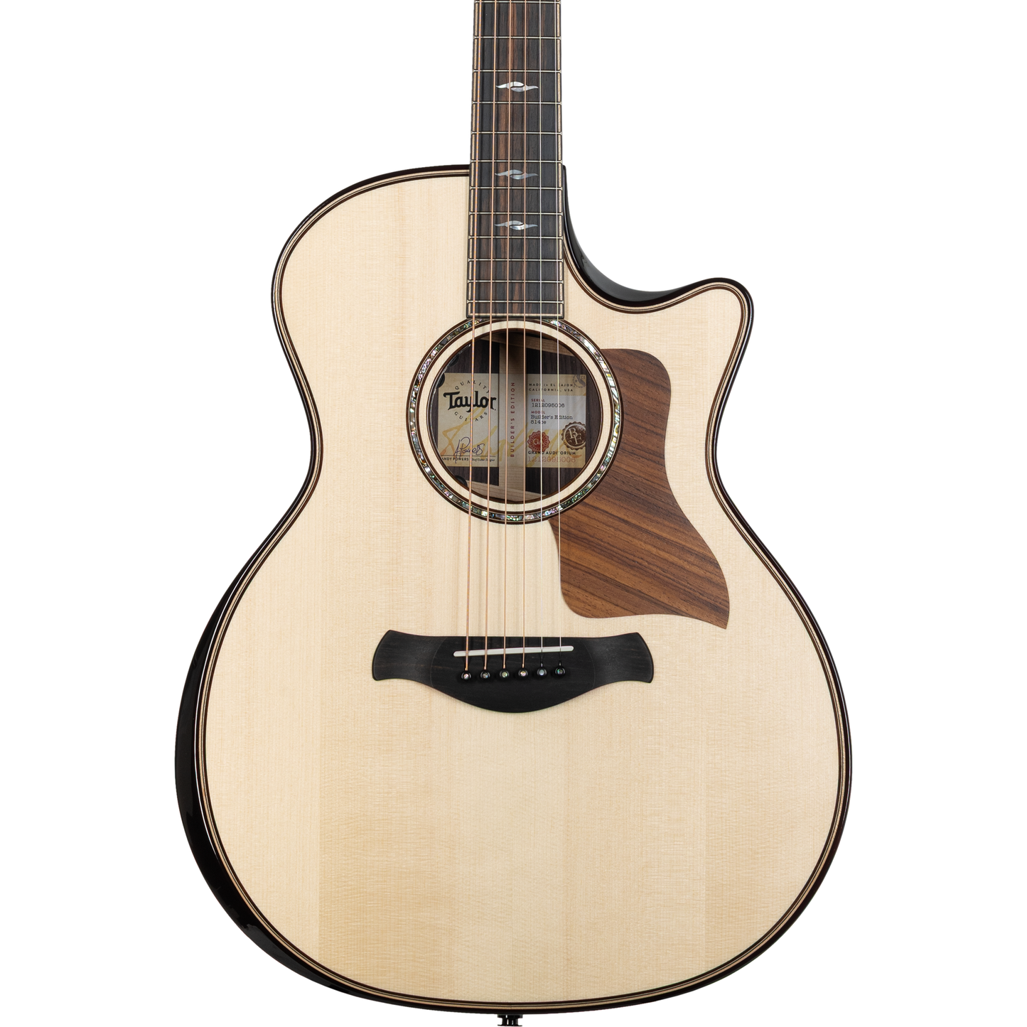 Taylor Next Generation Builder's Edition 814ce Acoustic Electric Guitar - Natural