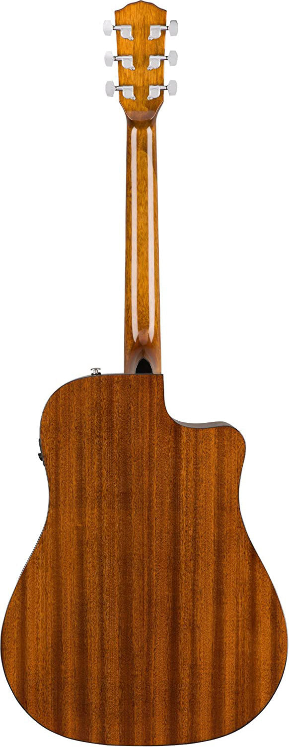 Fender CD-60SCE Acoustic/Electric Guitar - Left-Hand, Natural, Walnut