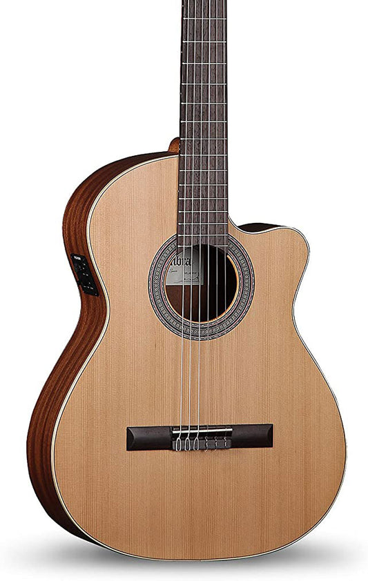 Alhambra 1OP Classical Acoustic Electric Guitar with Gig Bag