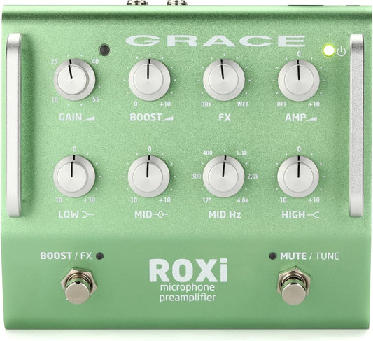 Grace Design ROXi Mic/Instrument Preamp Pedal with Boost and FX Loop