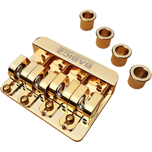 Full Contact Hardware Babicz Original Series FCH4 Bass Guitar Bridge - Gold