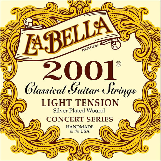 La Bella 2001 Light Tension Classical Guitar Strings