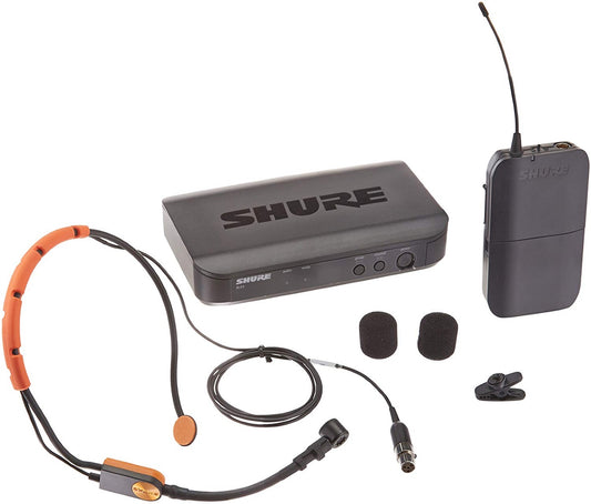 Shure BLX14/SM31 Wireless Mic System with SM31FH Fitness Headset Microphone (BLX14/SM31-H9)
