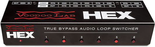 Voodoo Lab HEX True Bypass 6-Loop Audio Switcher