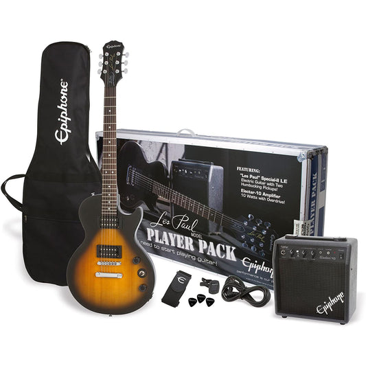 Epiphone Les Paul Electric Guitar Player Pack - Vintage Sunburst