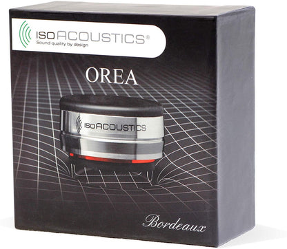 IsoAcoustic Orea Bordeaux Isolator for Audio Equipment