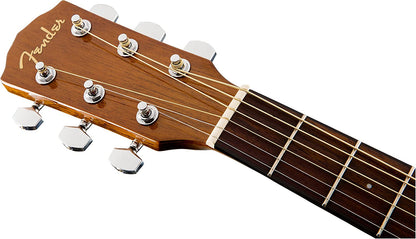 Fender CD-60SCE Acoustic/Electric Guitar - Left-Hand, Natural, Walnut