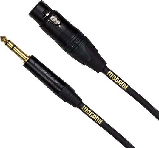 Mogami Gold 15ft Trs to Xlr Female Cable