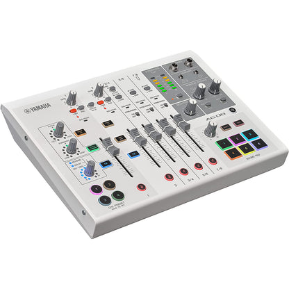 Yamaha AG08 All-In-One Live Streaming Mixer - White