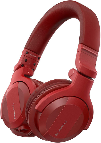 Pioneer DJ HDJ-CUE1BT On-ear Bluetooth DJ Headphone - Red