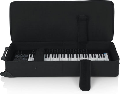 Gator GK 61 Lightweight 61-Note Keyboard Case on Wheels