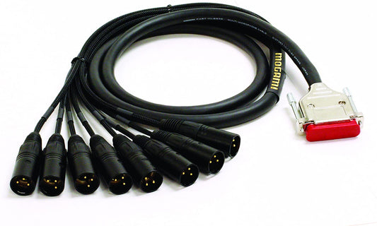 Mogami Gold DB25-XLRM-10 8-channel Analog Interface Cable - 10'