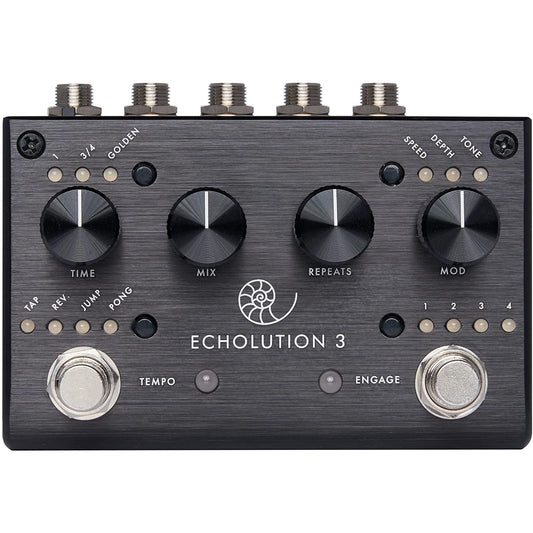Pigtronix Echolution 3 Stereo Multi Tap Delay