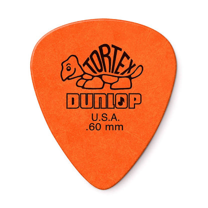 Dunlop 418P.60 Tortex Standard Picks - 12-Pack