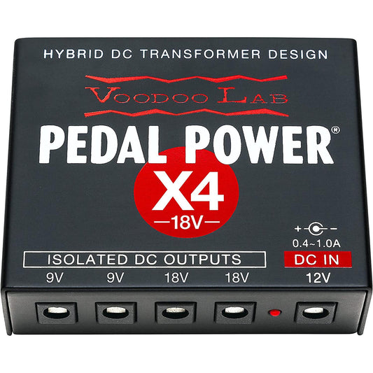 Voodoo Labs Pedal Power X4 18 Volt Isolated Power Supply