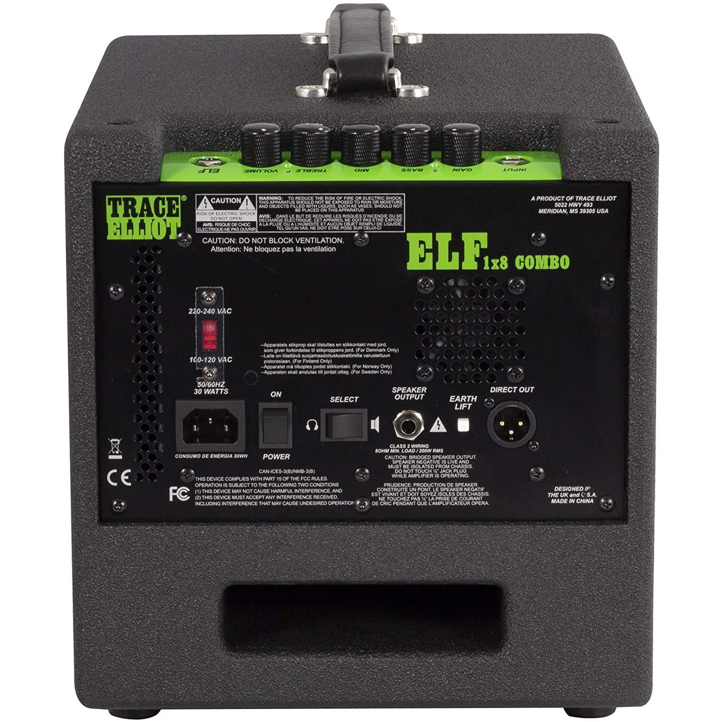 Trace Elliot ELF 1x8 Combo Bass Amplifier
