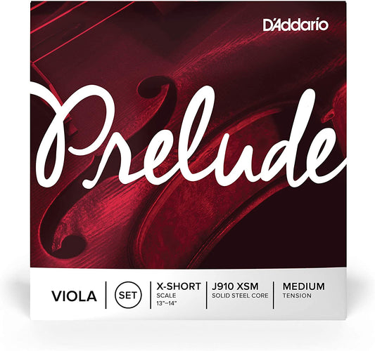 D'Addario J910XSM Prelude Viola Extra Short Scale Medium Tension