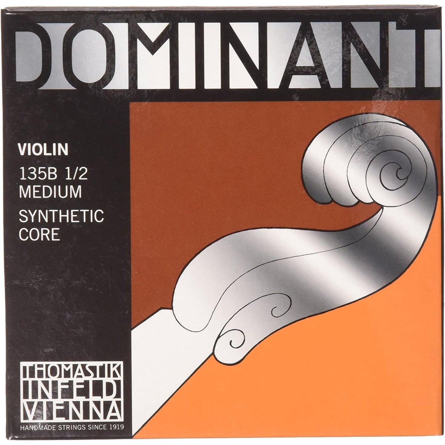 Thomastik Infeld Dominant 135B set Synthetic Core 1/2 Medium Violin Strings w/ ball end e string