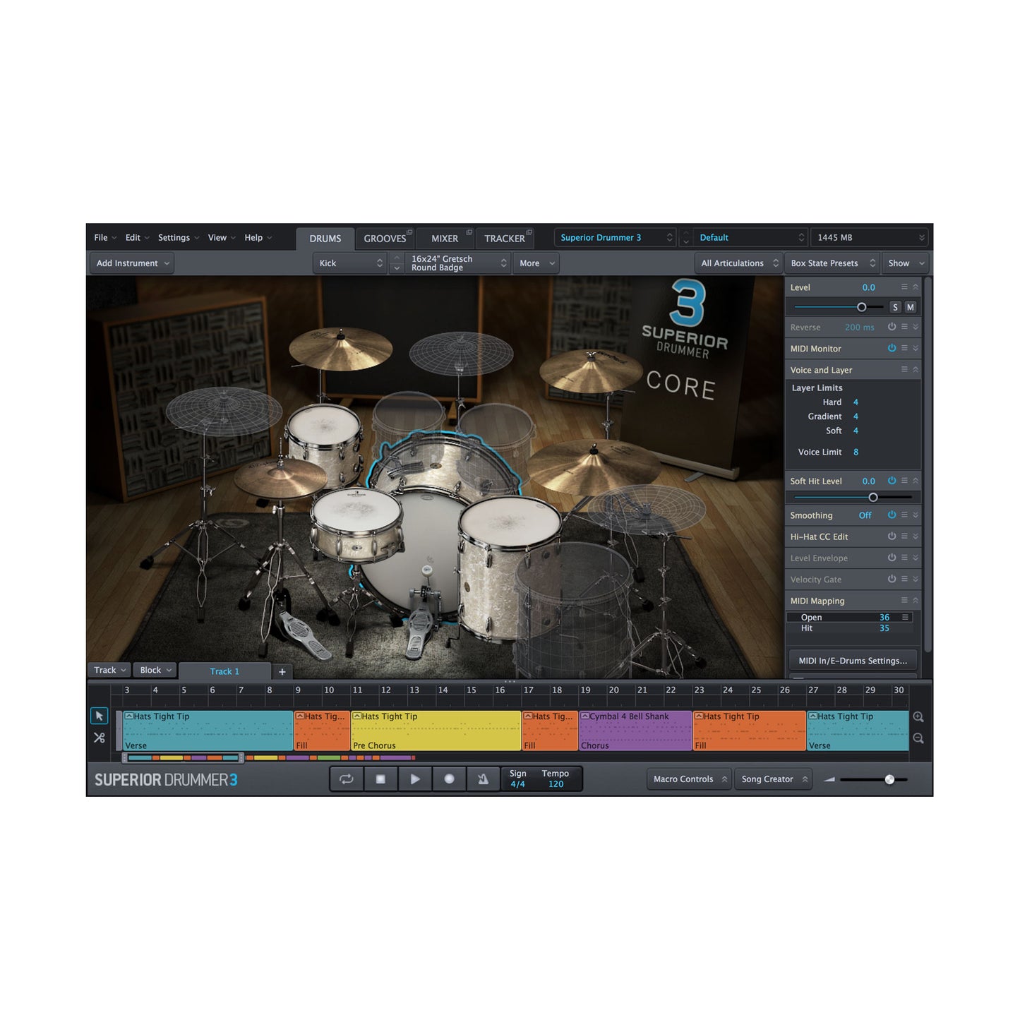 Toontrack Superior Drummer 3 Software
