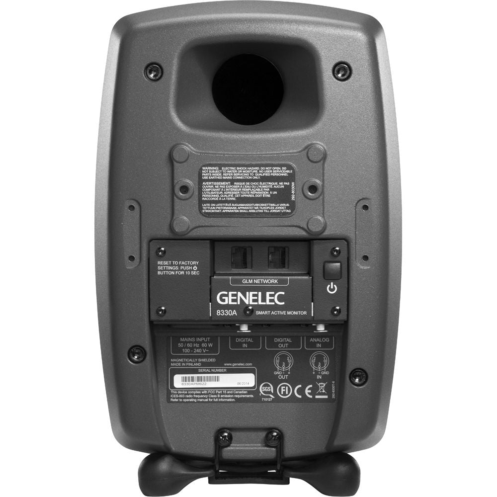 Genelec 8330A 100W 5" Active 2-Way DSP Monitor Speaker (Dark Gray)