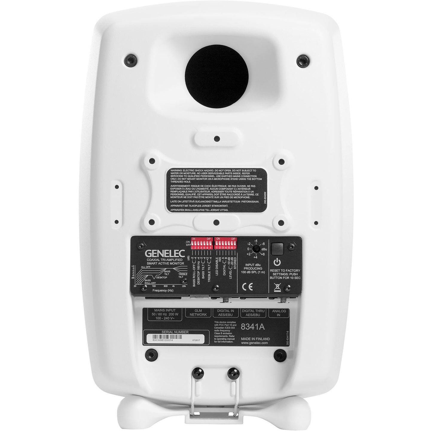 Genelec 8341A SAM Studio Monitor - White Finish