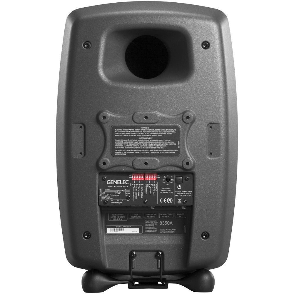 Genelec 8350A 350W 8" Active 2-Way DSP Monitor Speaker (Dark Gray)