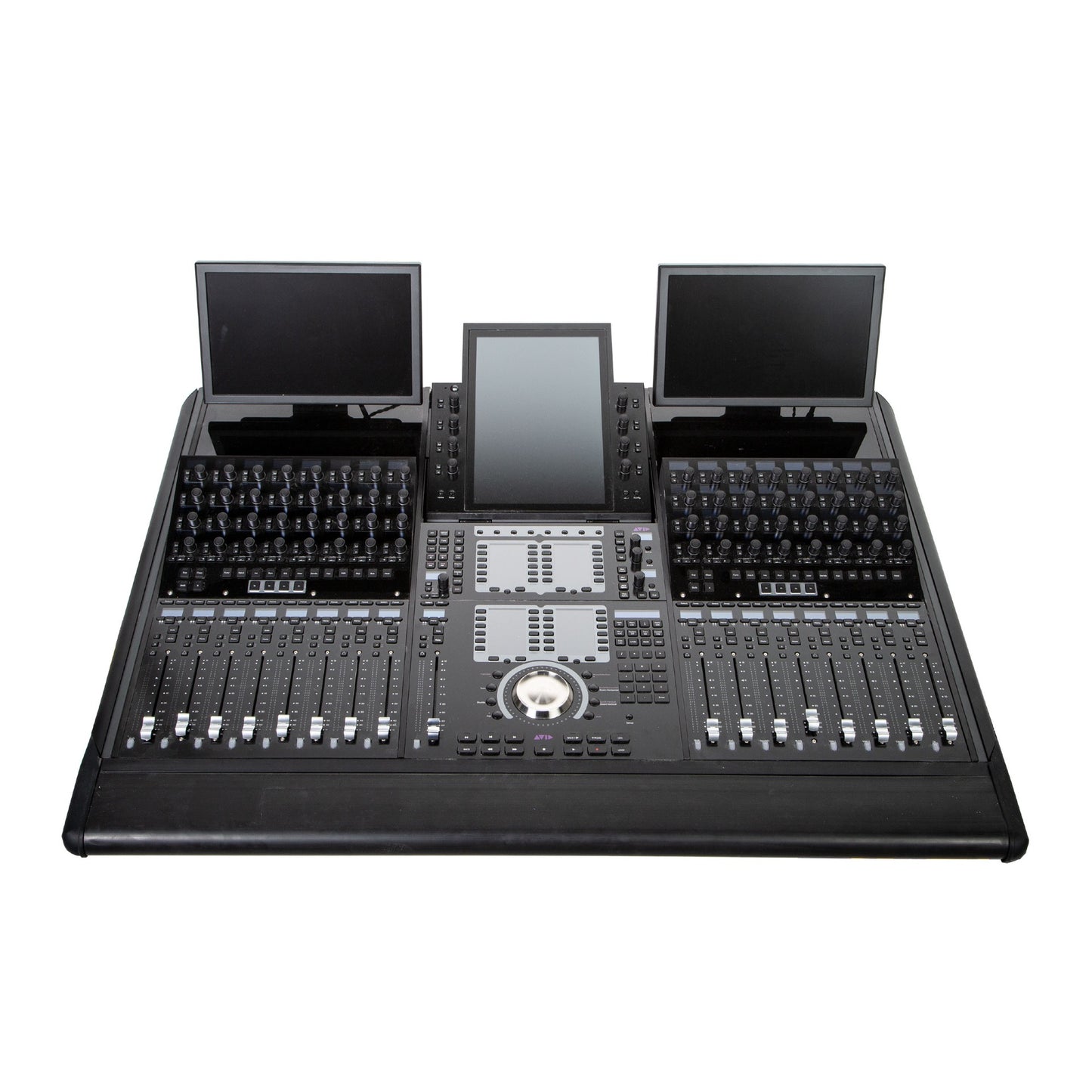Avid S4 16 Fader Control Surface with 2 Command Display Module