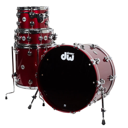 Drum Workshop 4-Piece Shell Kit - More Blood Red than Red Lacquer